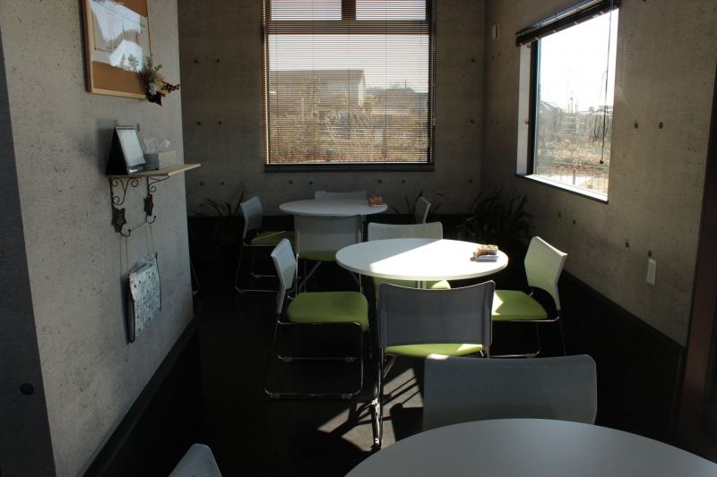 サンク川口霊園の休憩所