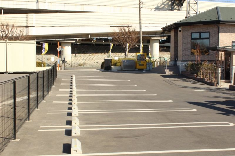 サンク川口霊園の駐車場