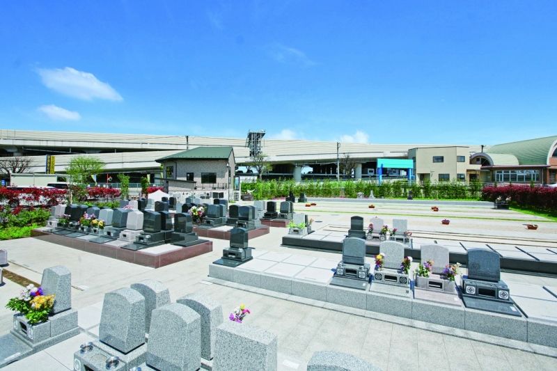 サンク川口霊園の園内風景