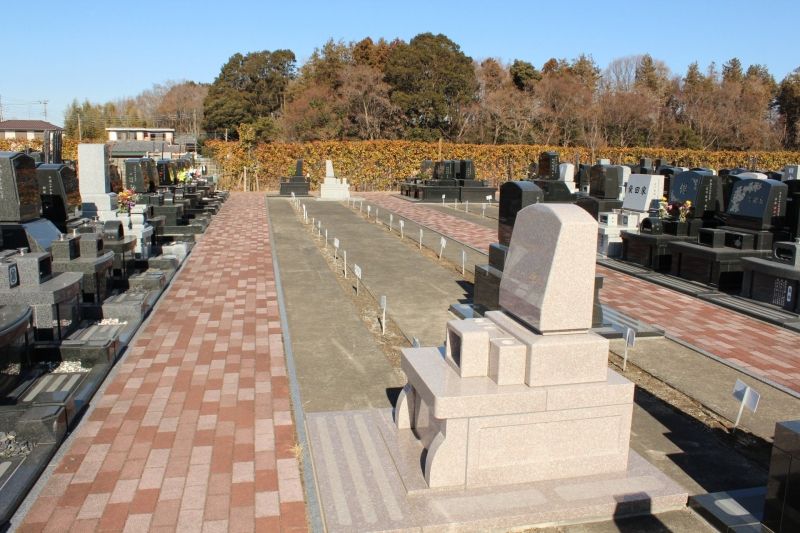 「むさしの聖地 永久の郷」の空き区画があるエリア