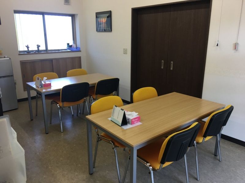 メモリアルプレイス川口の郷の休憩施設