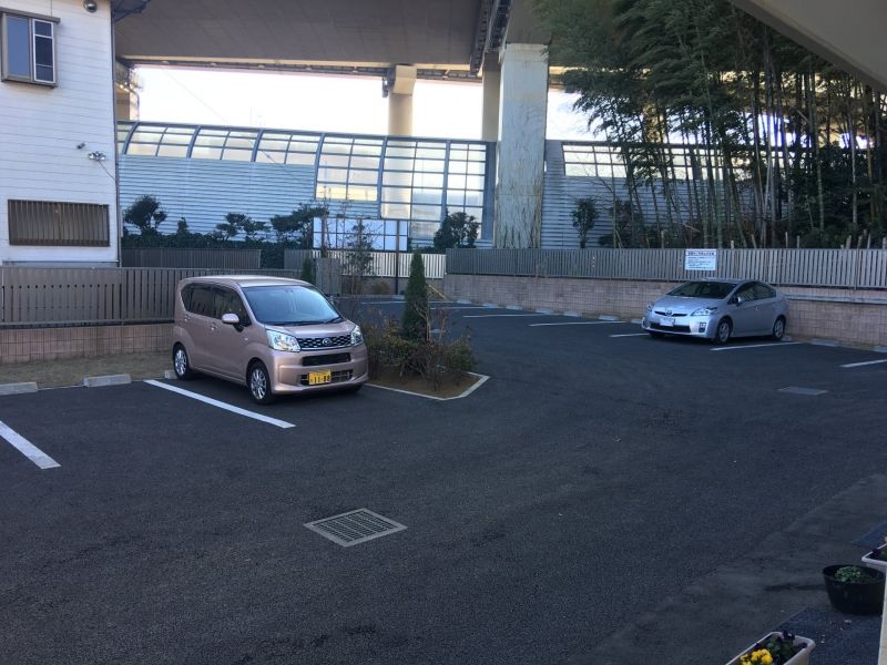 メモリアルプレイス川口の郷の駐車場