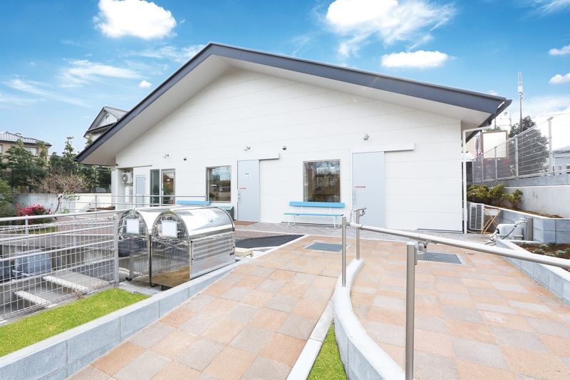 川口霊園かわぐちの杜の施設の外観