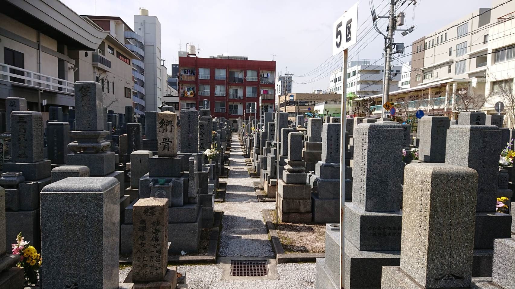 専光寺墓苑の園内風景②