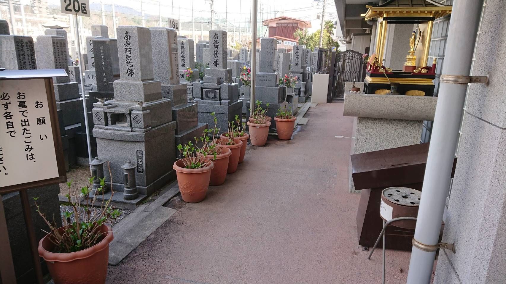 専光寺墓苑の園内風景④