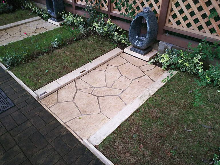 小平ふれあいパーク　樹木葬の献花台