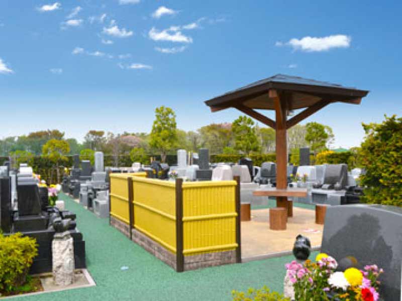 狭山やすらぎ霊園　解放感溢れる園内