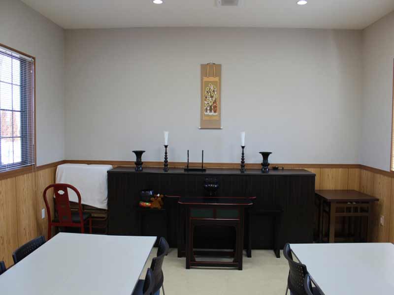 南川越霊園　法要施設