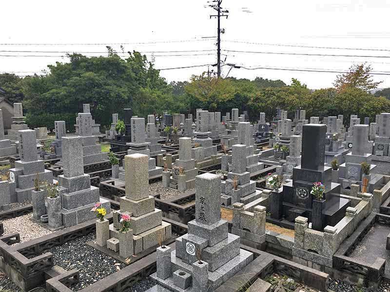 宇部市営 開公園墓地