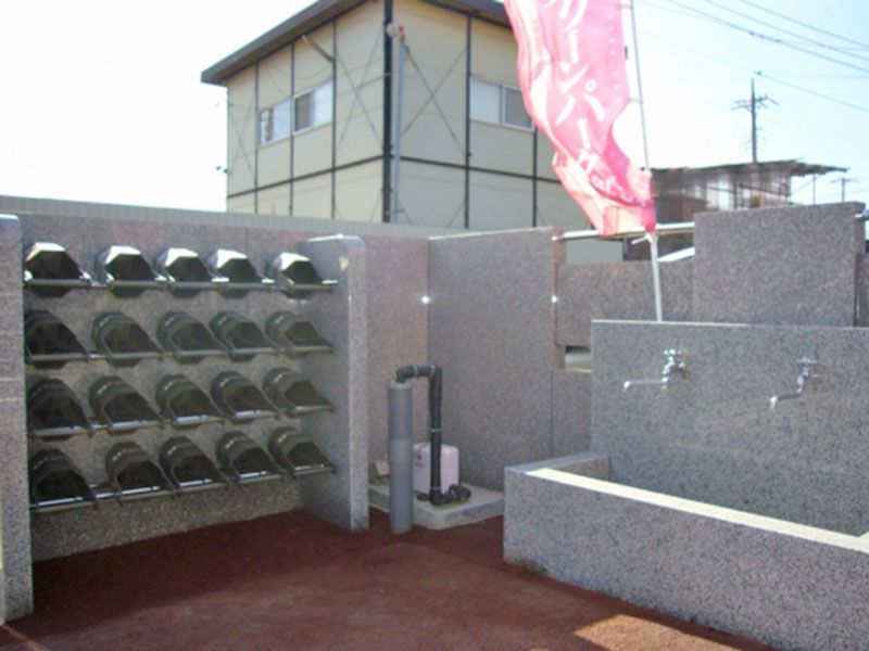 桶、水道設備完備