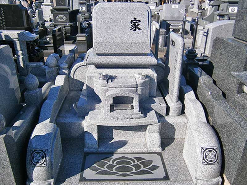 様々な形の墓石デザイン