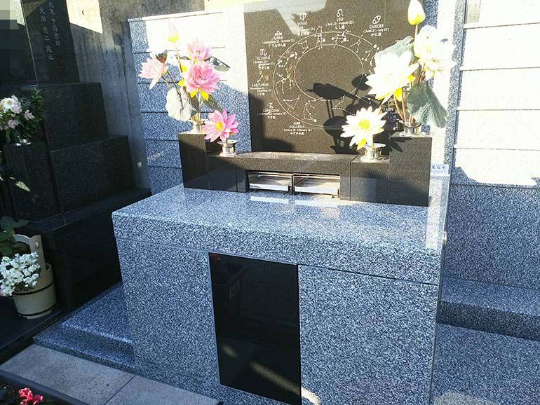 公園墓地 瑠璃光苑　清潔感のある永代供養墓