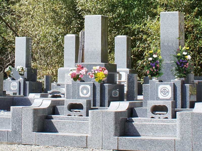 管理が行き届いた墓所