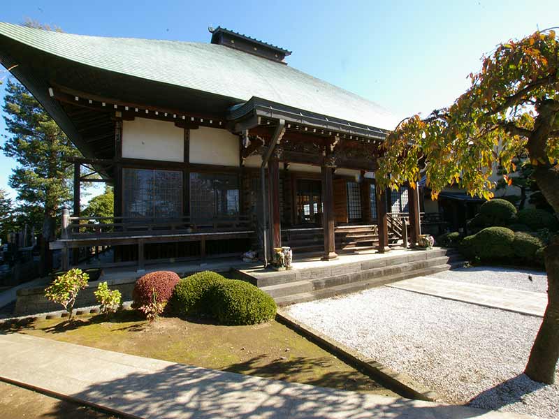 浄安寺墓苑　本堂外観