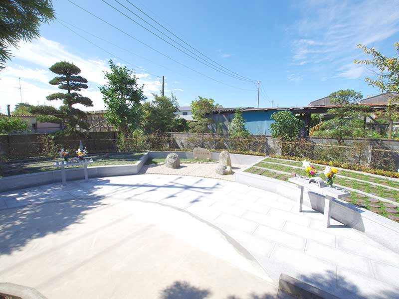 加須の杜霊苑 西浄寺 永代供養墓・樹木葬　木々に包まれる樹木葬