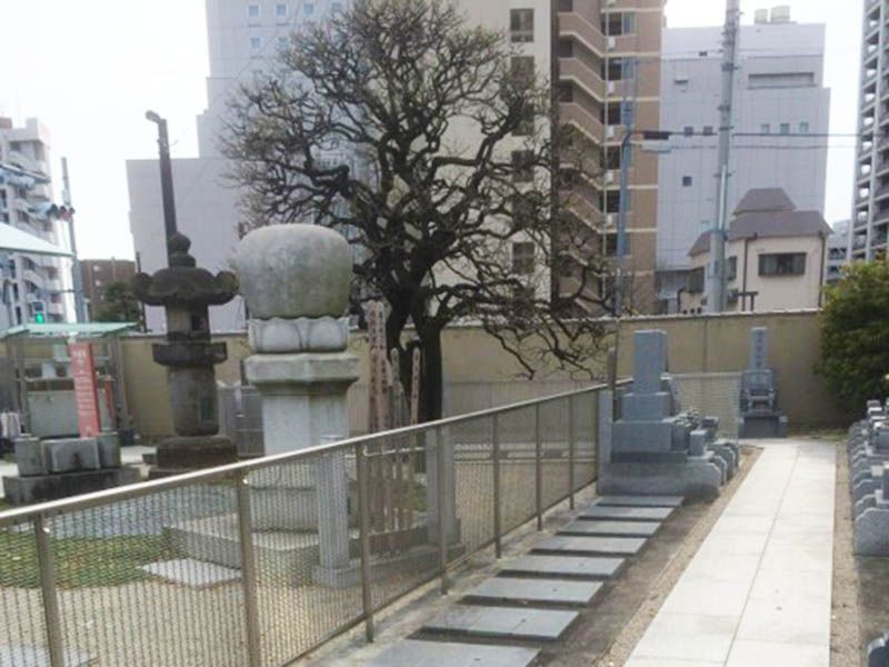 勝楽寺　墓園風景