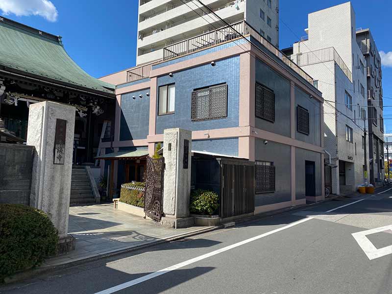 本法寺墓地　日当たり良好