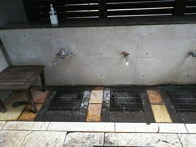 小平ふれあいパーク　手洗い場