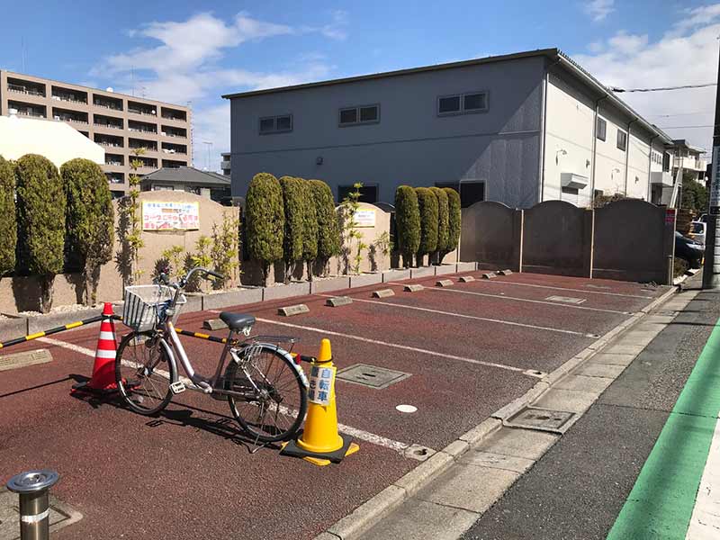 グリーンパーク葛飾　自転車も止められる駐車場