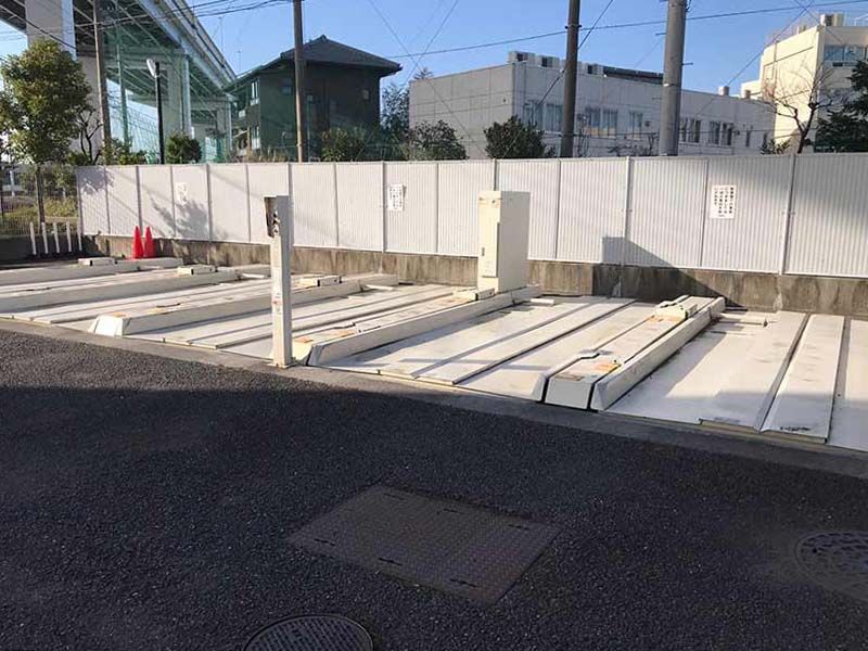 四つ木聖地苑　整備された駐車場