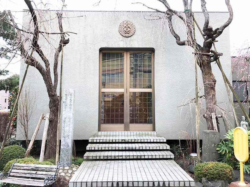 正善寺別院 仙川霊廟　園内にある一室