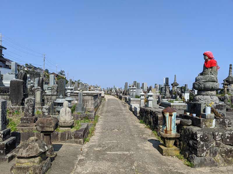 花見潟墓地