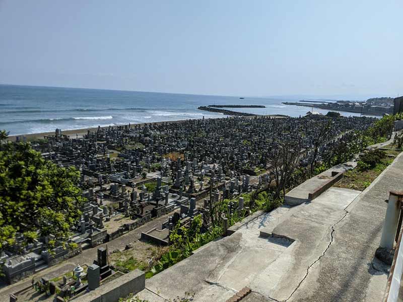 花見潟墓地