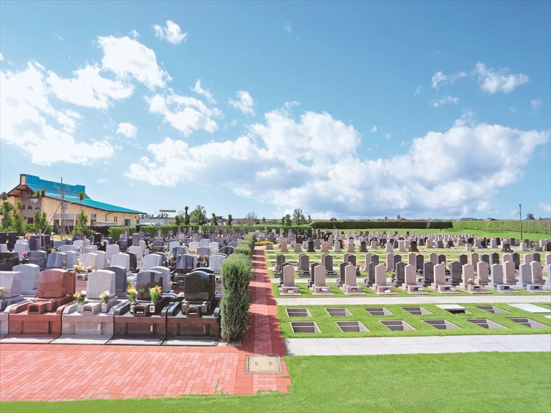 メモリアルパーク流山聖地　苑内全景