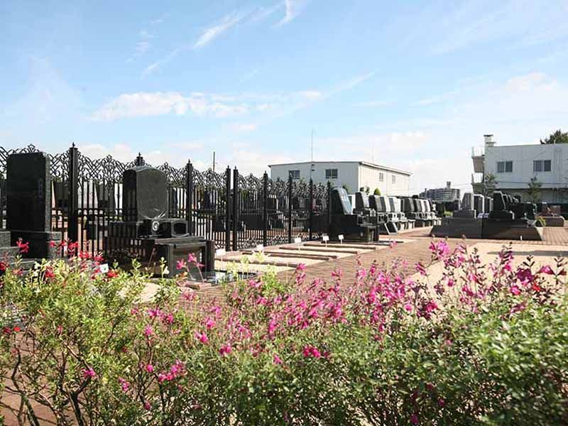 北本霊園　四季折々に楽しめる植栽