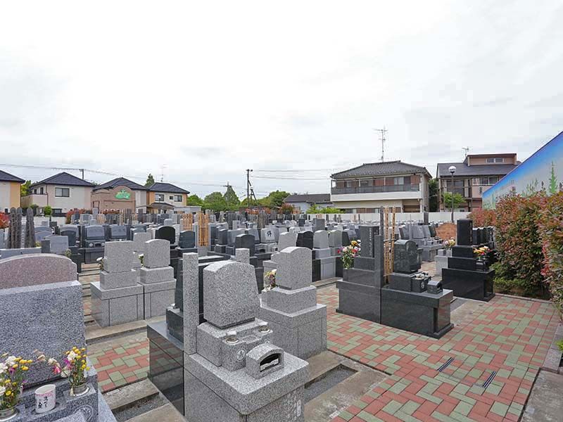メモリアルみさと公園　一般墓所風景