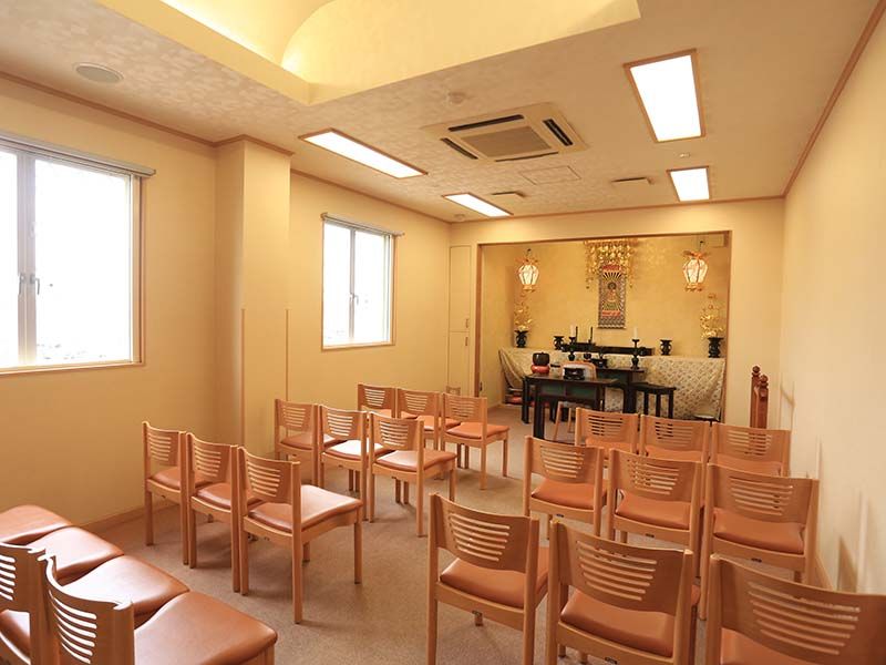 陽光台霊園　法要施設