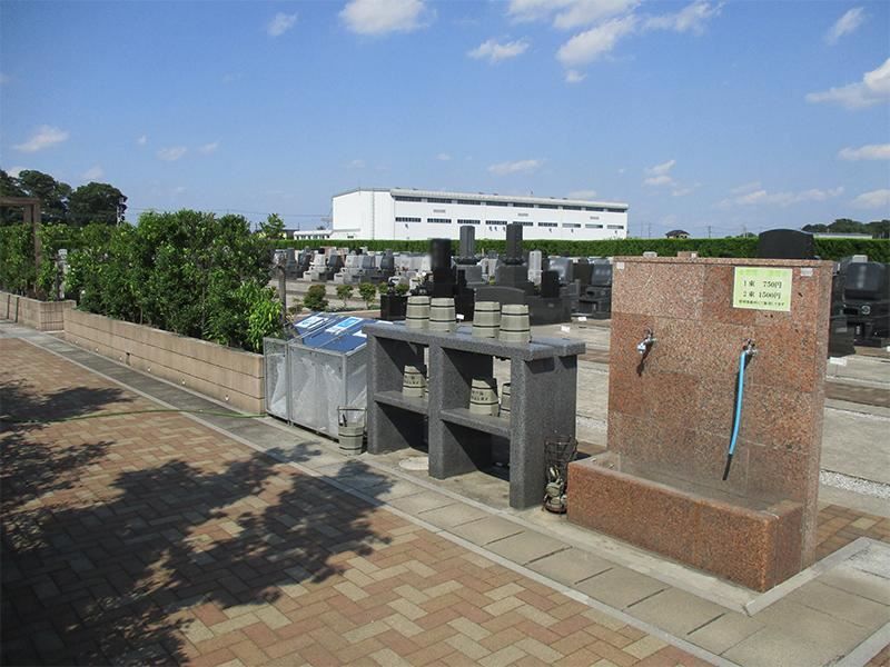 メモリアル越谷 憩いの郷　水汲み場