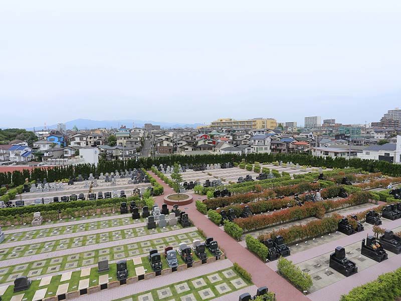 綾瀬蓼川霊園 天空の郷　平坦で解放感がある公園墓地