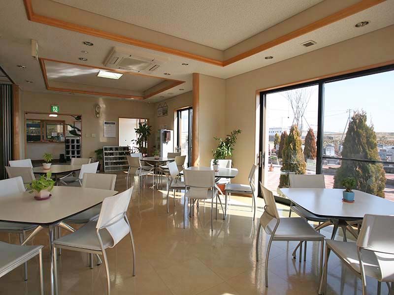 メモリアルパーク流山聖地　休憩スペース