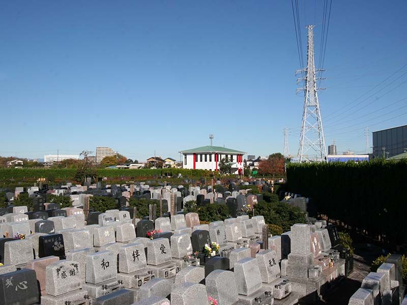 座間霊園 天空の郷　和洋折衷墓石