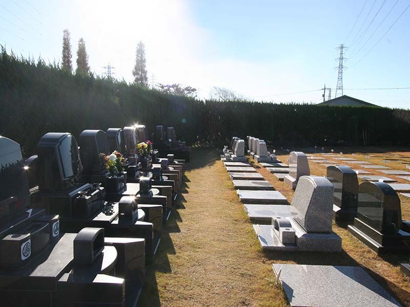 座間霊園 天空の郷　日当たりの良い墓域