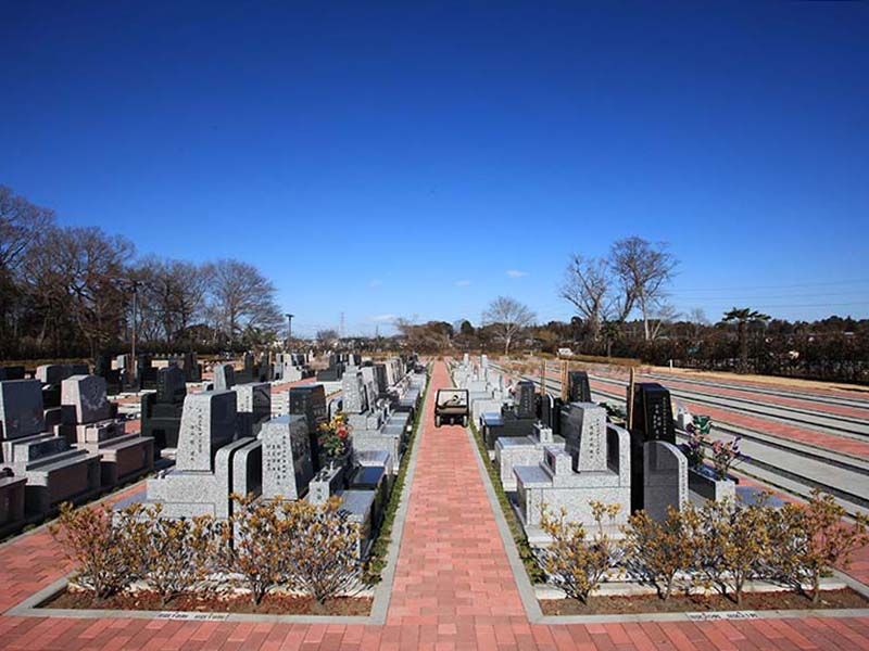 小江戸聖地霊園　開放感ある墓域