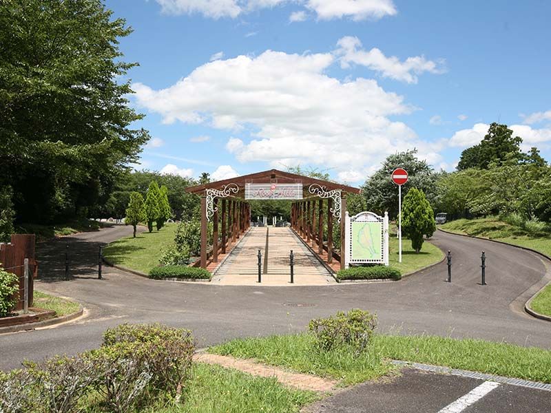 成田メモリアルパーク　植栽が美しい園内