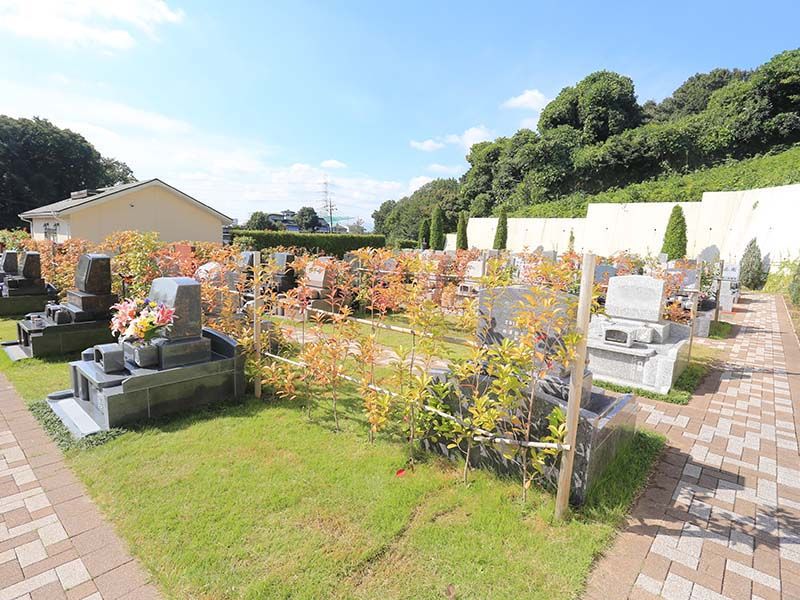 あざみ野浄苑　悠久の丘　開放感のある墓域