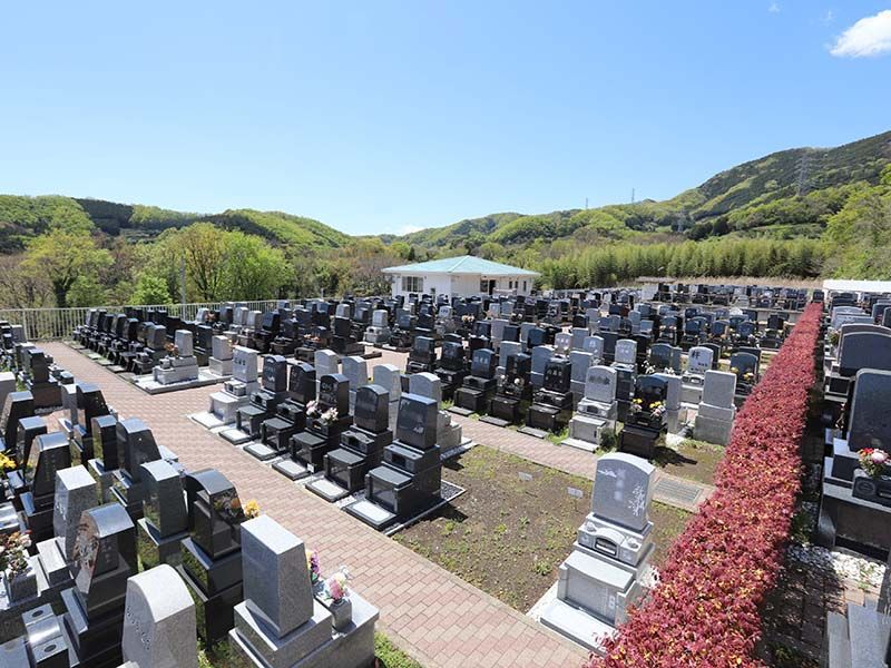 鶴巻霊園 もえぎのさと　丘の上ならではの大眺望