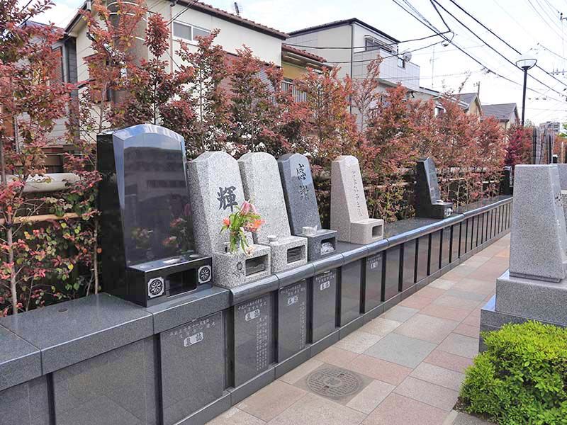 大師の杜墓苑　洋型墓石