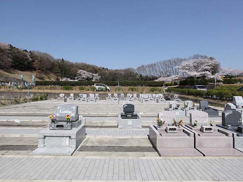 地産霊園　まだ余裕のある区画