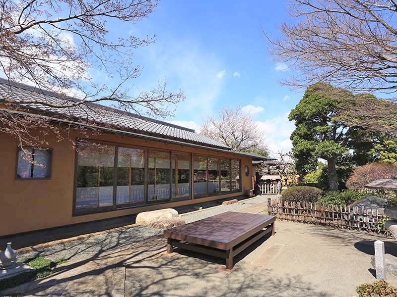 日本庭園陵墓 紅葉亭　会食施設寸景