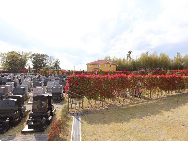 メモリアルパーク藤沢　開放的な園内