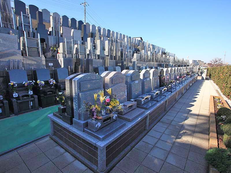 横浜中央霊園　複数の区画タイプから選べる墓所