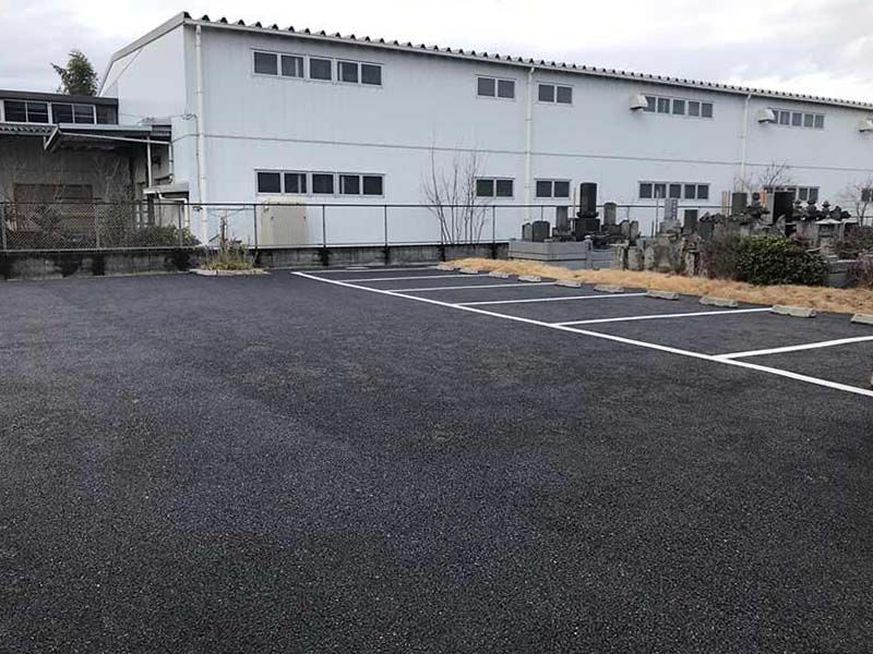 きさらぎ月照霊苑　専用駐車場完備