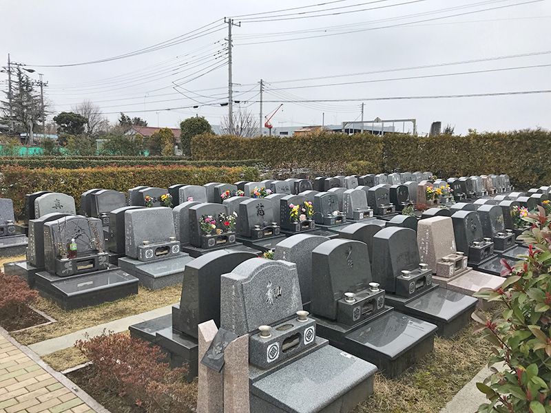 新座さくら浄苑　落ち着いた雰囲気の一般区画