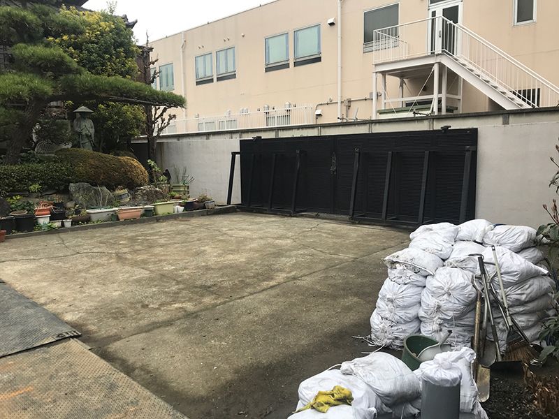 洗心浄苑　駐車スペース