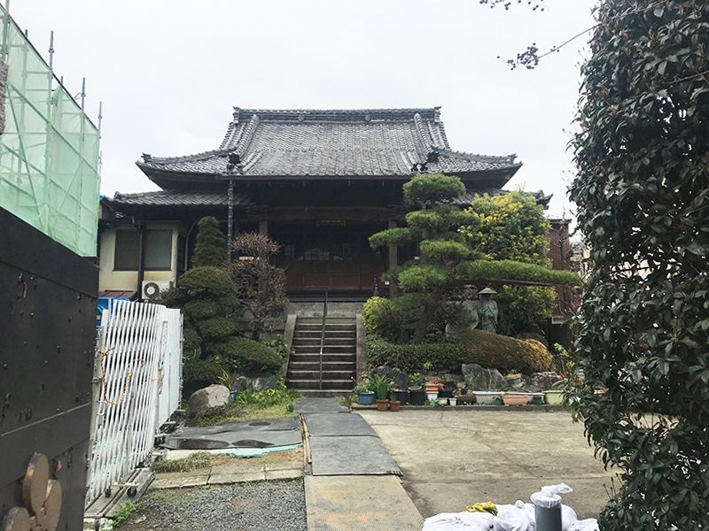 洗心浄苑　歴史のある本堂