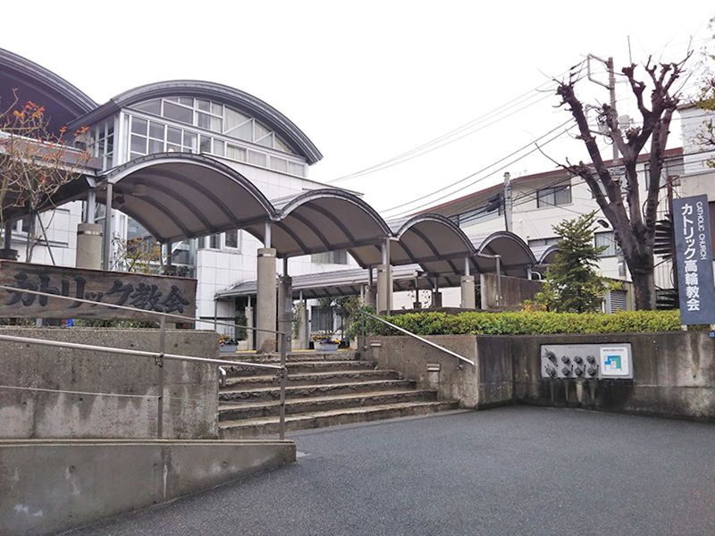 東京カテドラル納骨堂 高輪分室(クリプト高輪)　納骨堂への入り口